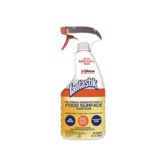 SC Johnson No Rinse Disinfectant & Food Surface Sanitizer Trigger Spray Bottle