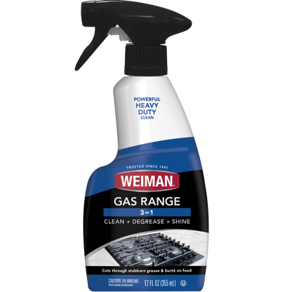 Weiman Gas Range Cleaner & Degreaser – 12 oz