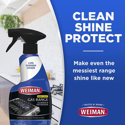 Weiman Gas Range Cleaner & Degreaser – 12 oz