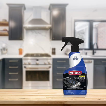 Weiman Gas Range Cleaner & Degreaser – 12 oz