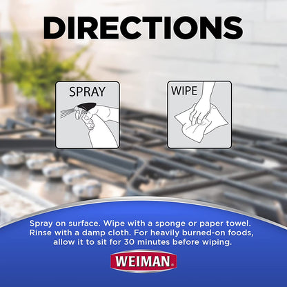 Weiman Gas Range Cleaner & Degreaser – 12 oz